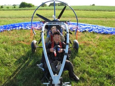 Skytaxi und Luftbilder