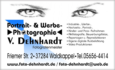 Portrait- & Werbe- Photographie V. Dehnhardt